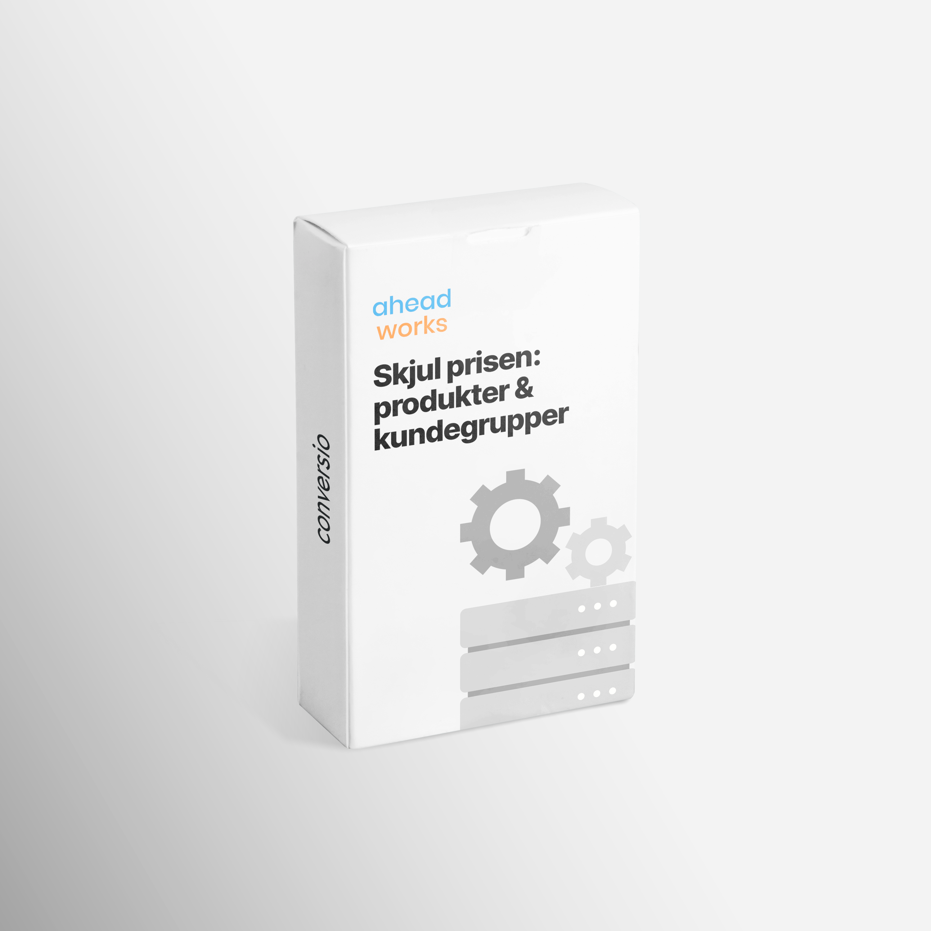 Skjul prisen: produkter & kundegrupper